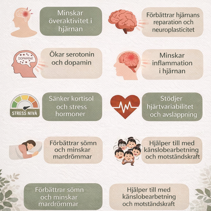 Infrarött ljusterapi bälte för avslappning och smärtlindring