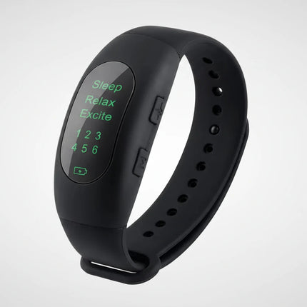 Intelligent sömnhjälpmedel – Snabb insomning, hypnos mot sömnlöshet, lindrar ångest, armbandsur för bättre sömn