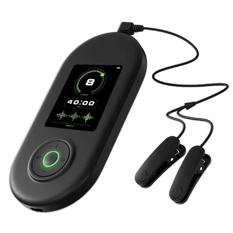 A25P Intelligent Handheld Sleep Monitor CES Electric Fast Sleep Aid Ear Clip Microcurrent Device - Nordic Well - being