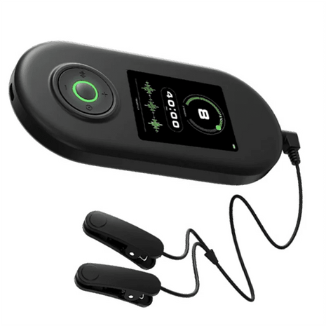 A25P Intelligent Handheld Sleep Monitor CES Electric Fast Sleep Aid Ear Clip Microcurrent Device - Nordic Well - being