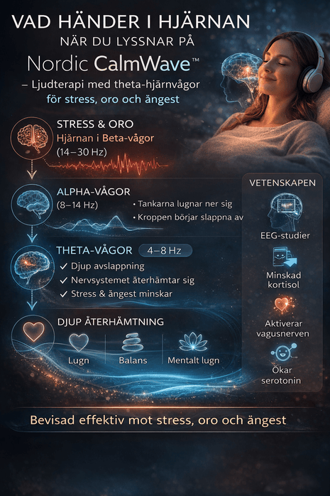 NORDIC DEEP SLEEP™ – Avancerad ljudteknologi för djup sömn