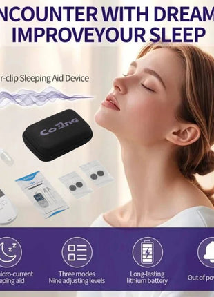 Professional Grade Vagus Nerve Stimulator - Achieve Deep Calm, Relaxation & Drug-Free Pain Relief with This Sleep Aid - Nordic Well-being