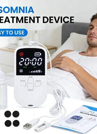 Professional Grade Vagus Nerve Stimulator - Achieve Deep Calm, Relaxation & Drug-Free Pain Relief with This Sleep Aid - Nordic Well-being