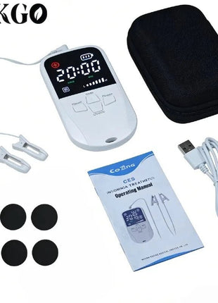 Professional Grade Vagus Nerve Stimulator - Achieve Deep Calm, Relaxation & Drug-Free Pain Relief with This Sleep Aid - Nordic Well-being