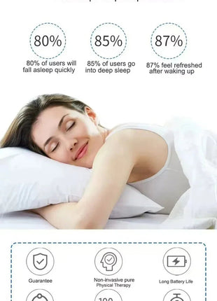Professional Grade Vagus Nerve Stimulator - Achieve Deep Calm, Relaxation & Drug-Free Pain Relief with This Sleep Aid - Nordic Well-being