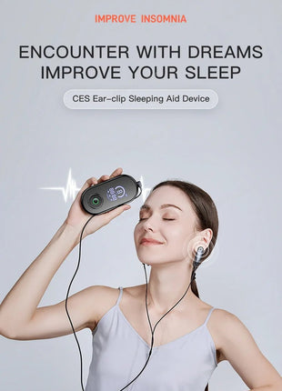 Sleep Aid Insomnia Electrotherapy Device Anxiety And Anxiety Pain Sleep Migraine Depression Relieve Head Instrument - Nordic Well-being
