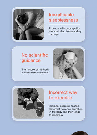 Sleep Aid Insomnia Electrotherapy Device Anxiety And Anxiety Pain Sleep Migraine Depression Relieve Head Instrument - Nordic Well-being