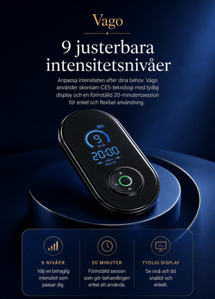 Vago™ – CES-teknologi för djup avslappning och ett lugnare nervsystem - Nordic Well-being
