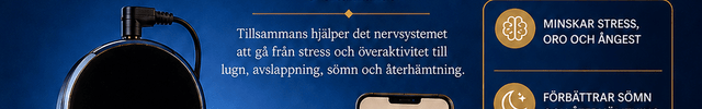 Vago™ CES-teknologi och guidade ljudprogram för ett lugnare nervsystem - NORDICWELLBEING