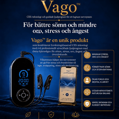 Vago™ CES-enhet med öronclips för bättre sömn