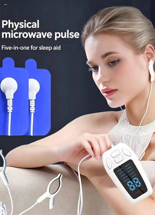 Vagus Nerve Stimulation for Sleep and Anxiety, CES Therapy Ear Clip Device with Pulse Electronic Acupuncture Technology - Nordic Well-being