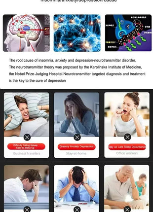 Vagus Nerve Stimulation for Sleep and Anxiety, CES Therapy Ear Clip Device with Pulse Electronic Acupuncture Technology - Nordic Well-being