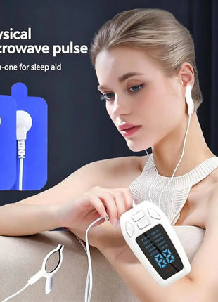 Vagus Nerve Stimulation for Sleep and Anxiety, CES Therapy Ear Clip Device with Pulse Electronic Acupuncture Technology - Nordic Well-being