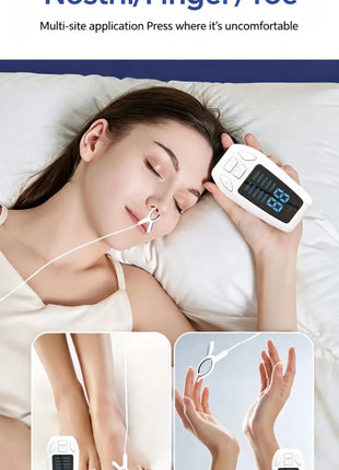 Vagus Nerve Stimulation for Sleep and Anxiety, CES Therapy Ear Clip Device with Pulse Electronic Acupuncture Technology - Nordic Well-being