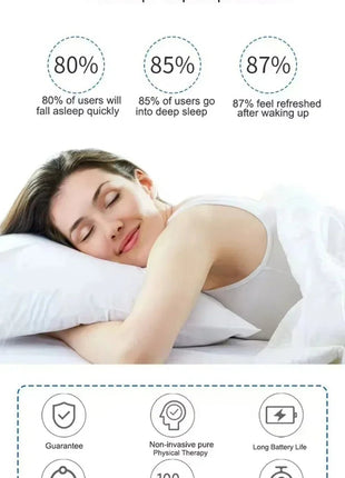 Vagus Nerve Stimulation for Sleep and Anxiety, CES Therapy Ear Clip Device with Pulse Electronic Acupuncture Technology - Nordic Well-being