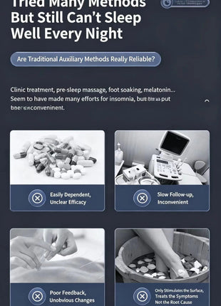 Vagus Nerve Stimulation for Sleep and Anxiety, CES Therapy Ear Clip Device with Pulse Electronic Acupuncture Technology - Nordic Well-being
